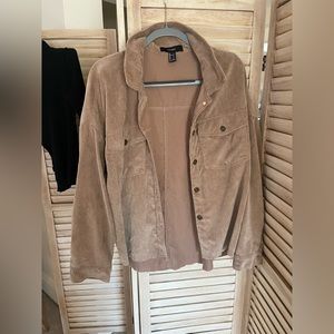 Corduroy shacket